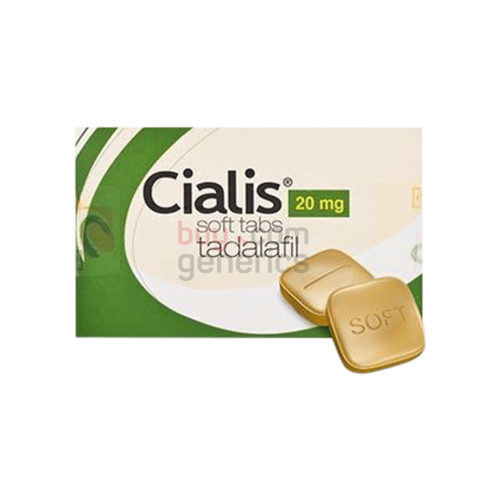 Cialis Soft Tabs 20 Mg (Tadalafil Tablets IP)