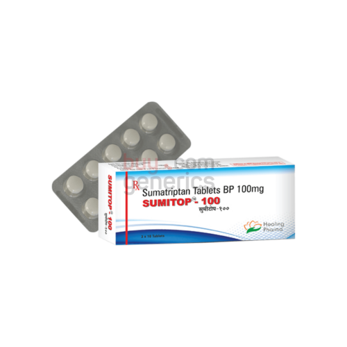 Sumitop 100mg (Sumatriptan Tablets BP)